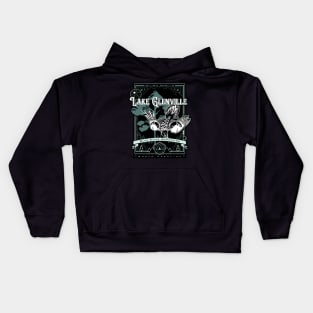 lake glenville north carolina geobird Kids Hoodie